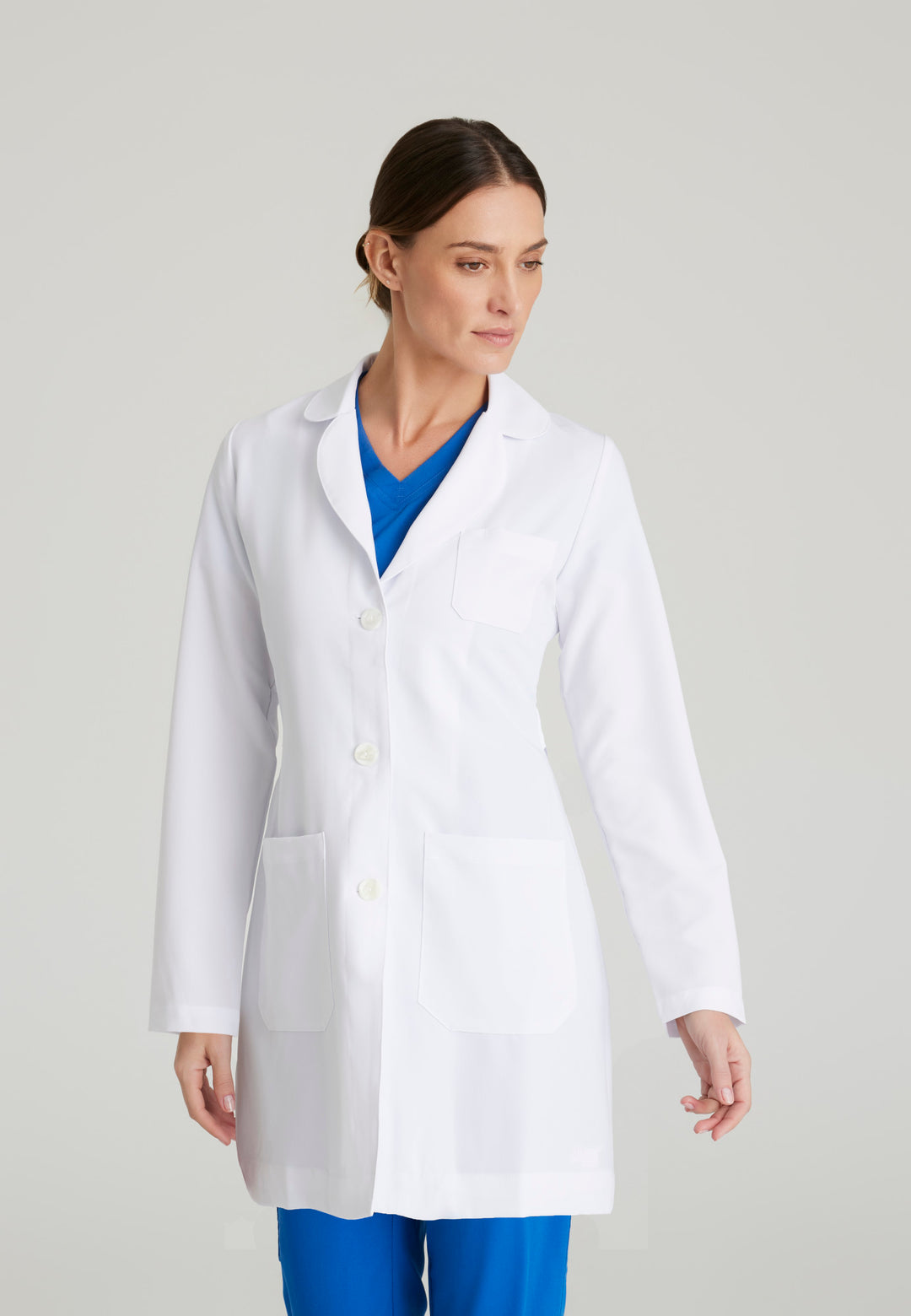 Brooke Lab Coat - White