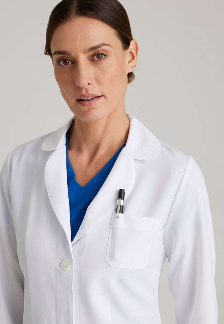 Brooke Lab Coat - White