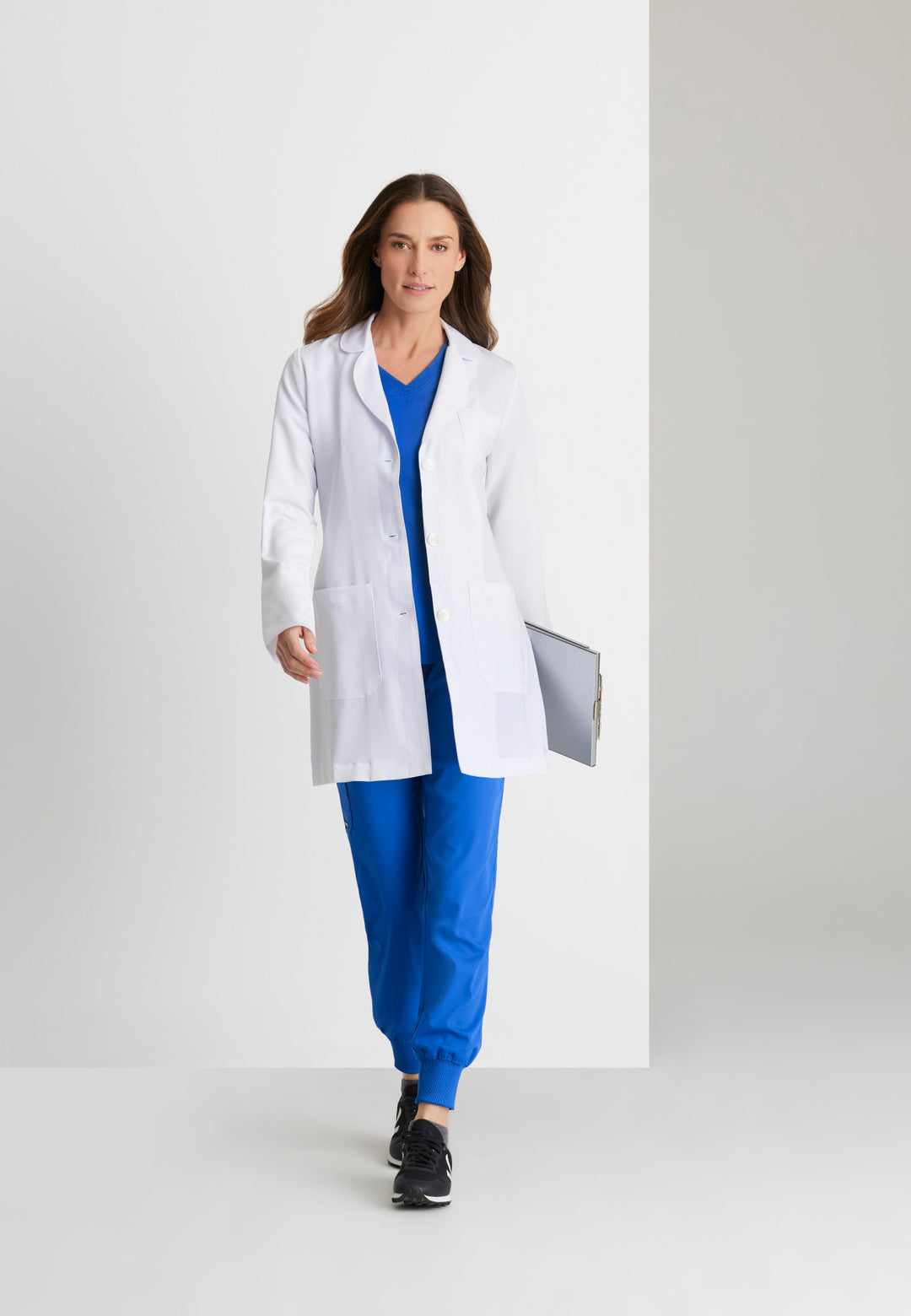 Brooke Lab Coat - White