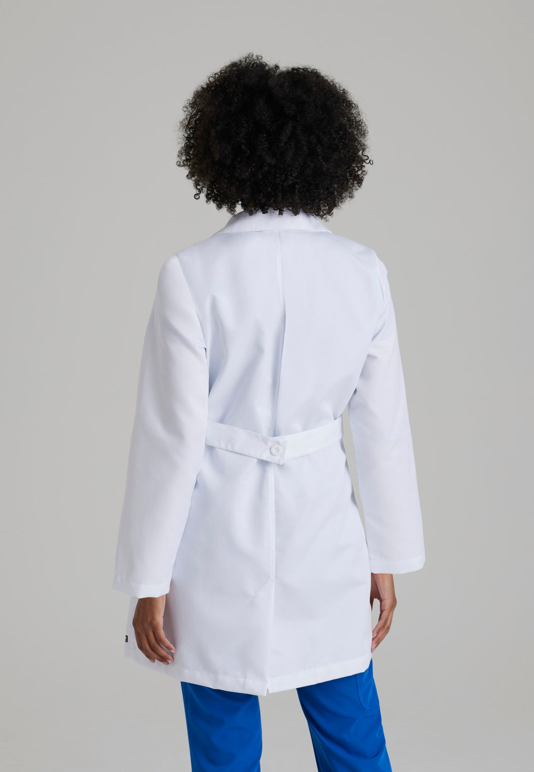 Lily Lab Coat - White