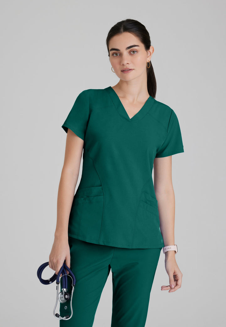 Pulse Top - Hunter Green - Grey's Anatomy Scrubs