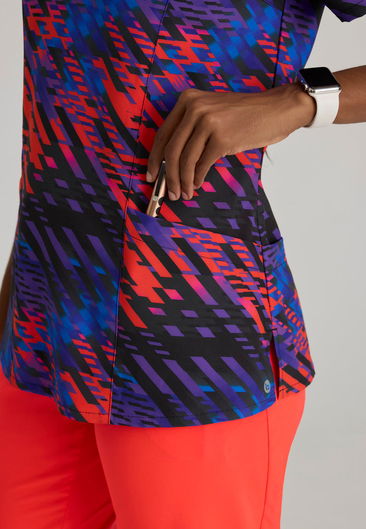 Thrive Print Top - Radiant Prism