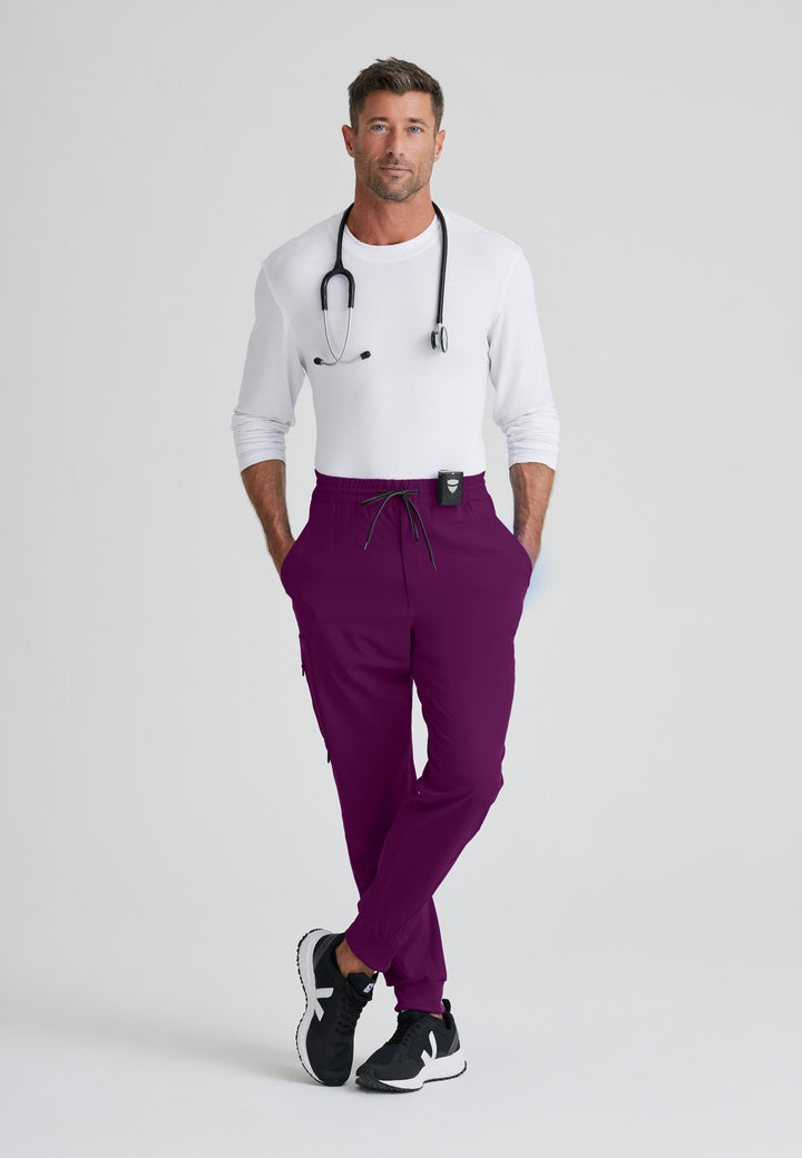 Vortex Jogger - Wine - Grey's Anatomy Scrubs