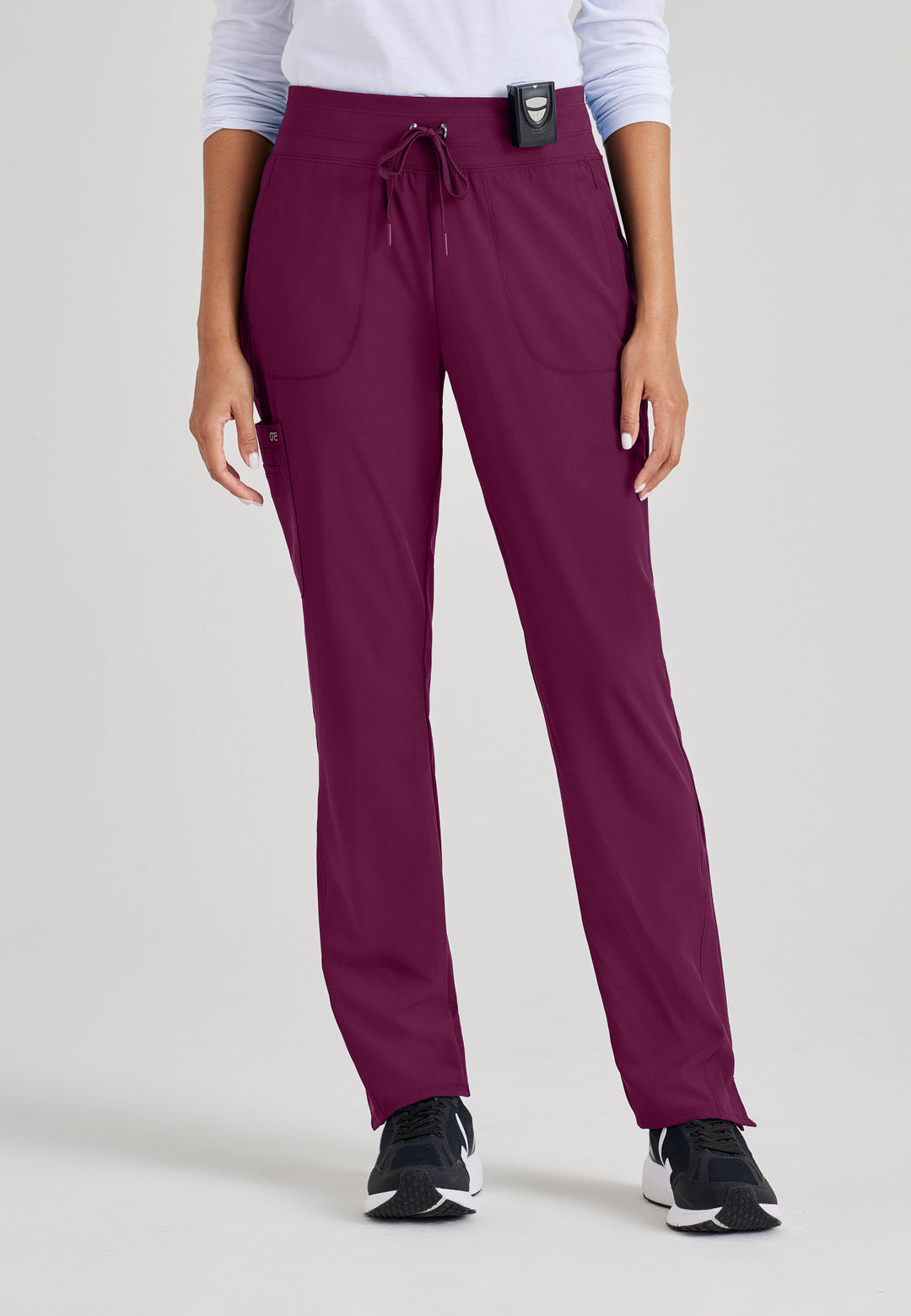 Uplift Pant - Wine - Grey's Anatomy Scrubs