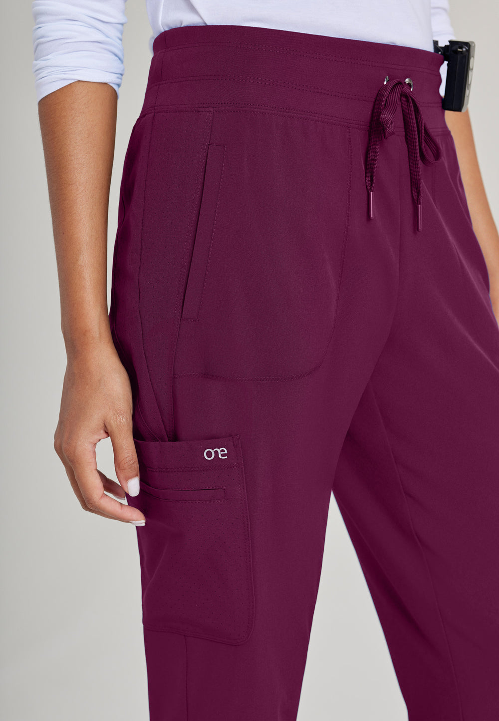 Uplift Pant - Wine - Grey's Anatomy Scrubs