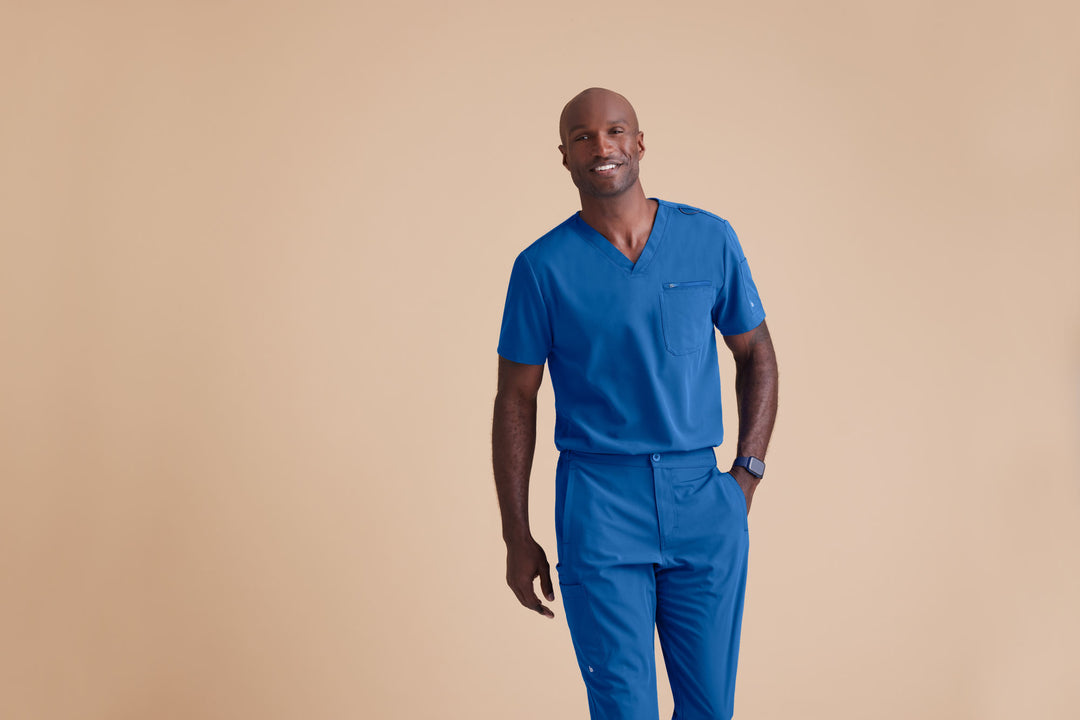 Rally Top - Indigo - Grey's Anatomy Scrubs