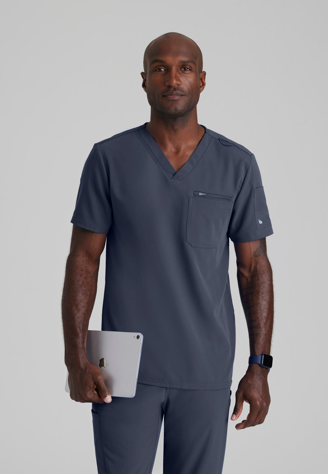 Rally Top - Steel - Grey's Anatomy Scrubs