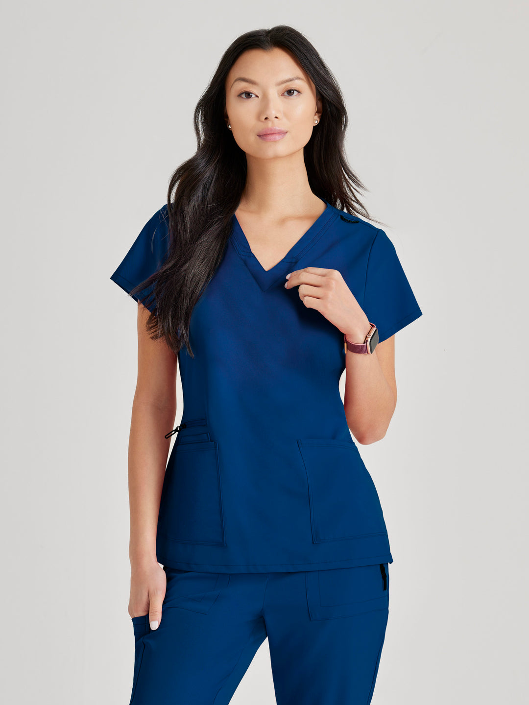 Purpose Top - Indigo - Grey's Anatomy Scrubs