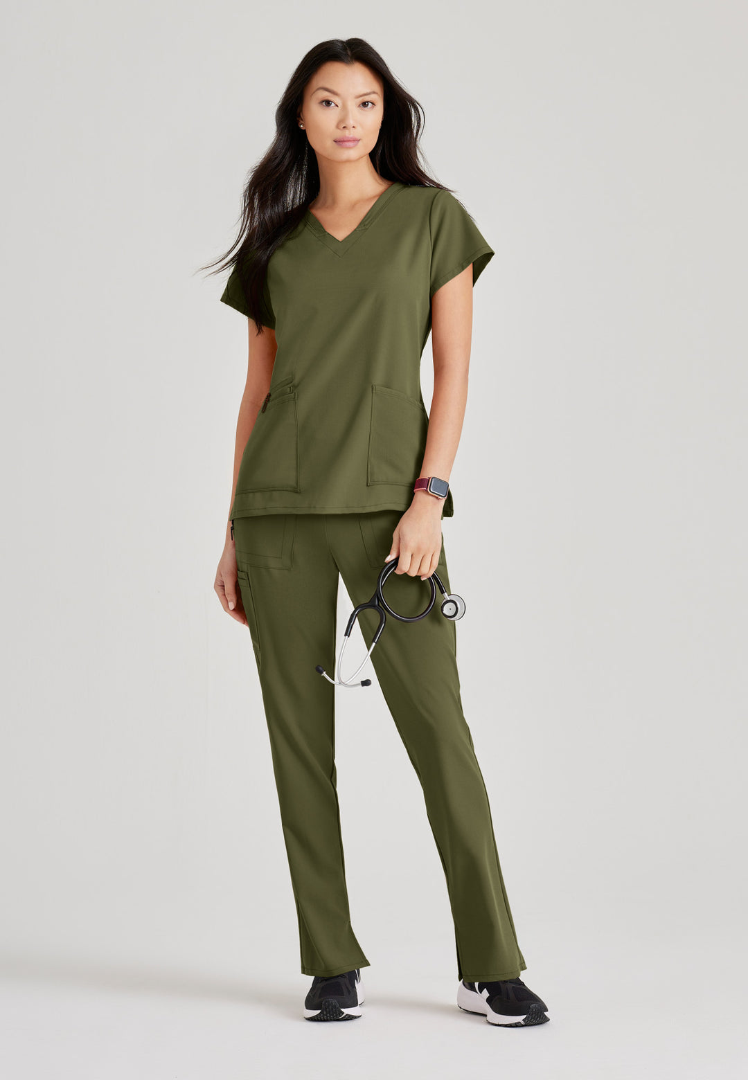 Purpose Top - Olive - Grey's Anatomy Scrubs