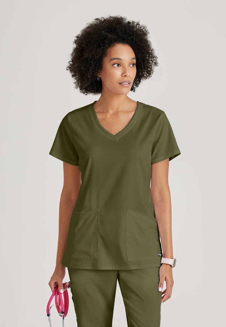 Serena Top - Olive