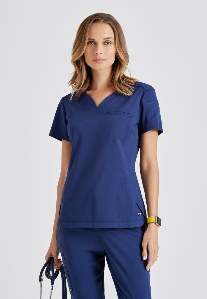 Capri Tuck-in Top - Indigo