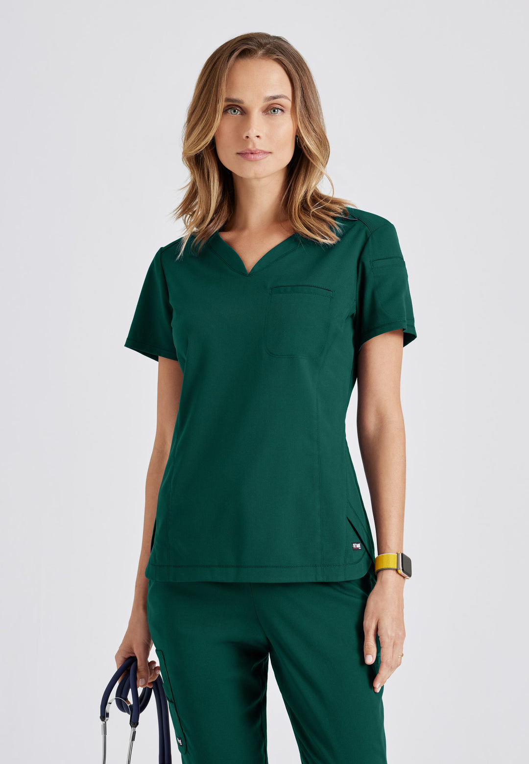 Capri Tuck-in Top - Hunter Green