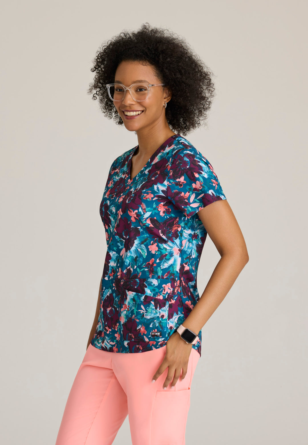 Ella Print Top - Spring Meadow