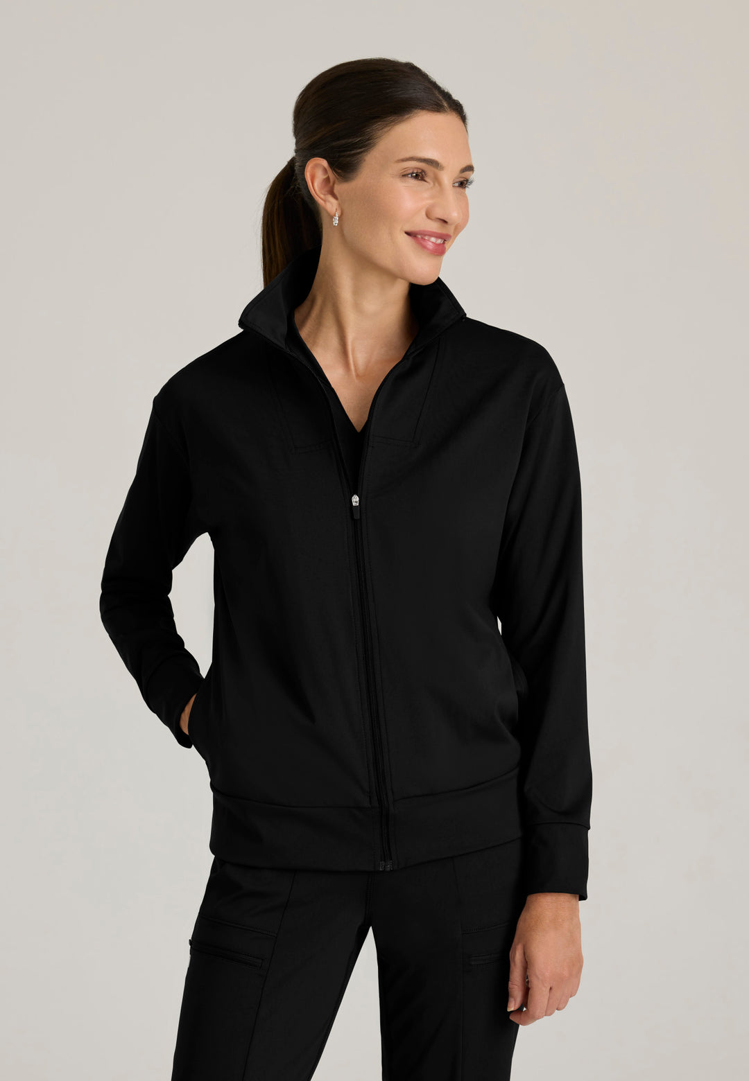 Ease Warm-Up Jacket - Black