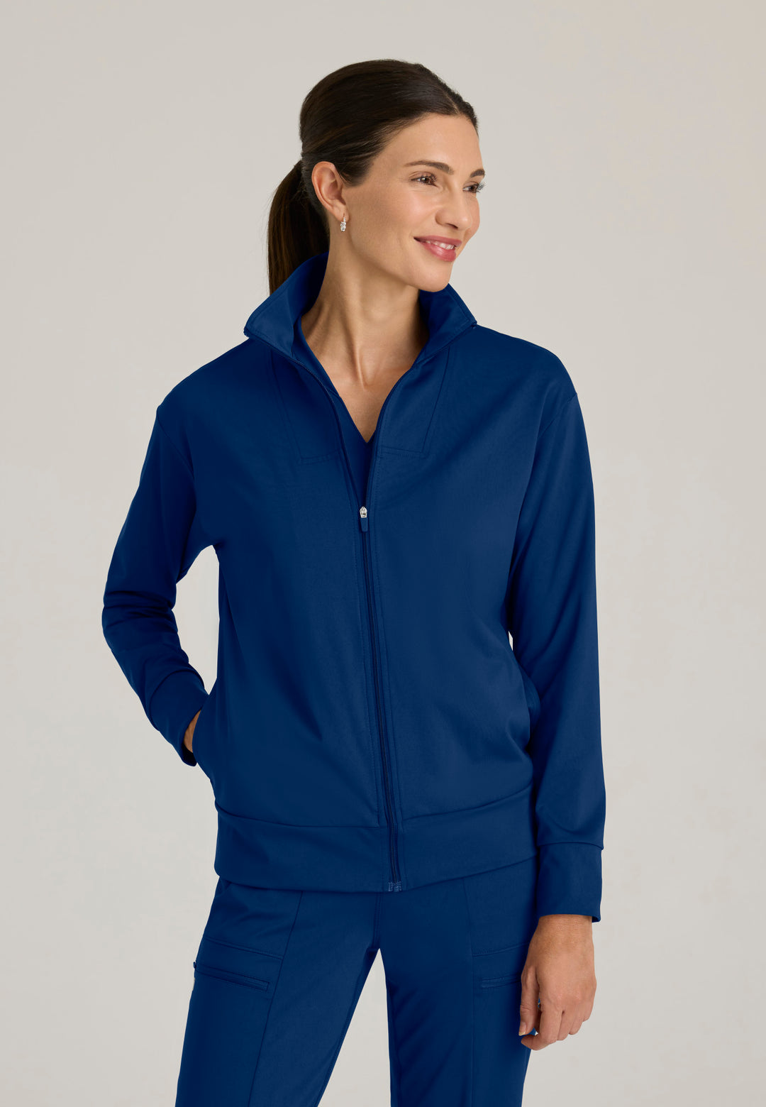 Ease Warm-Up Jacket - Indigo