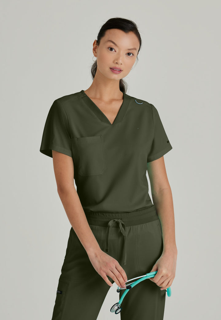 Bree Tuck-in Top - Olive