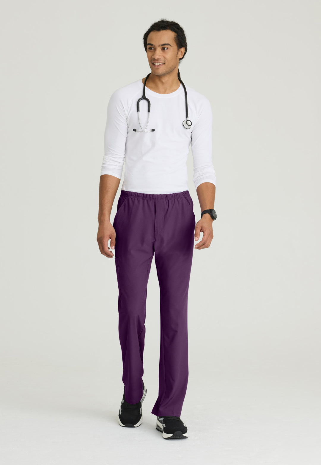 Structure Pant - Eggplant