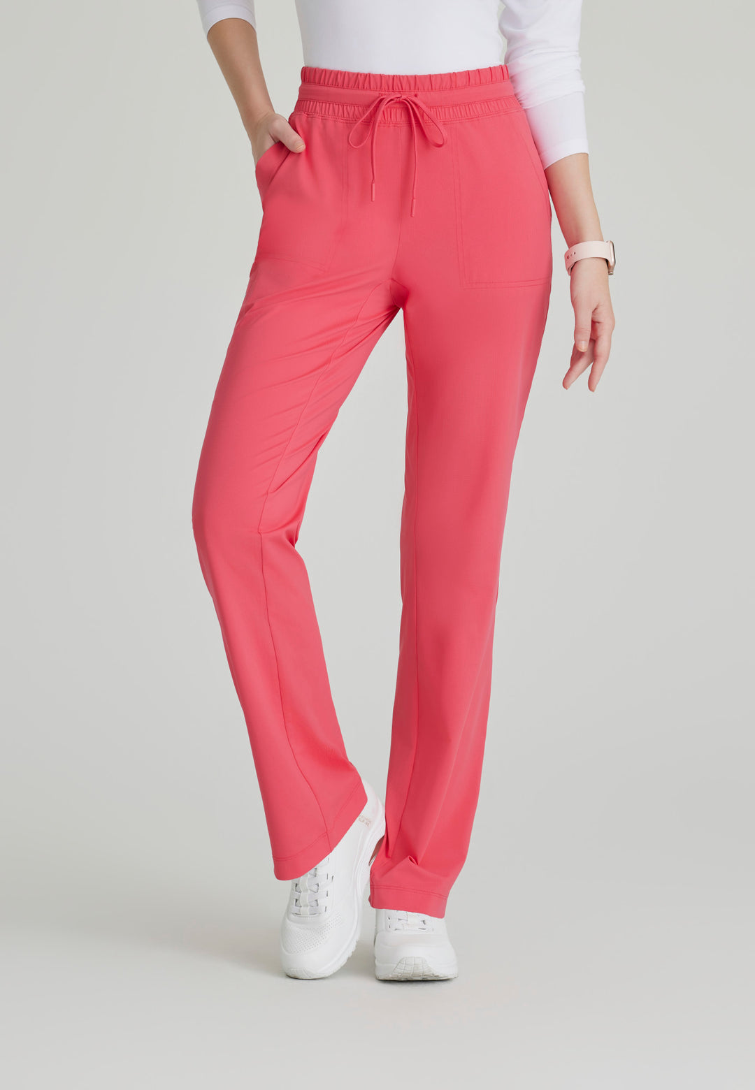 Reach Knit Pant - Punch Pink