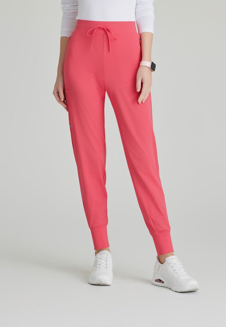 Pace Knit Jogger - Punch Pink