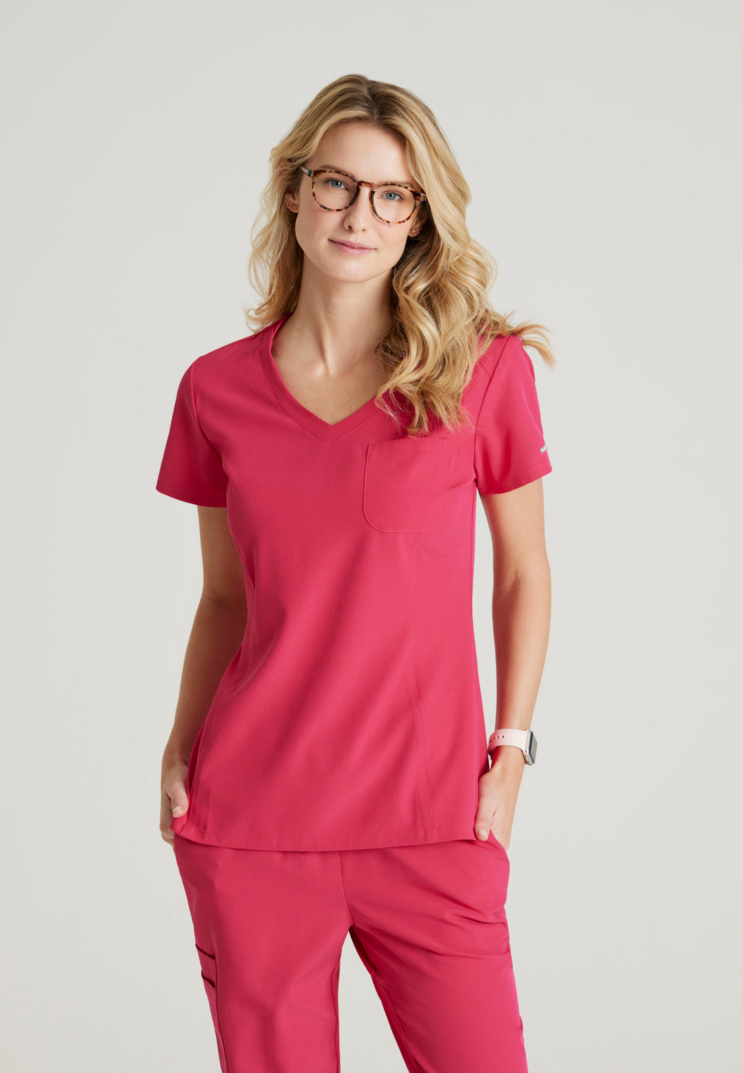 Dignity Top - Vibrance Pink