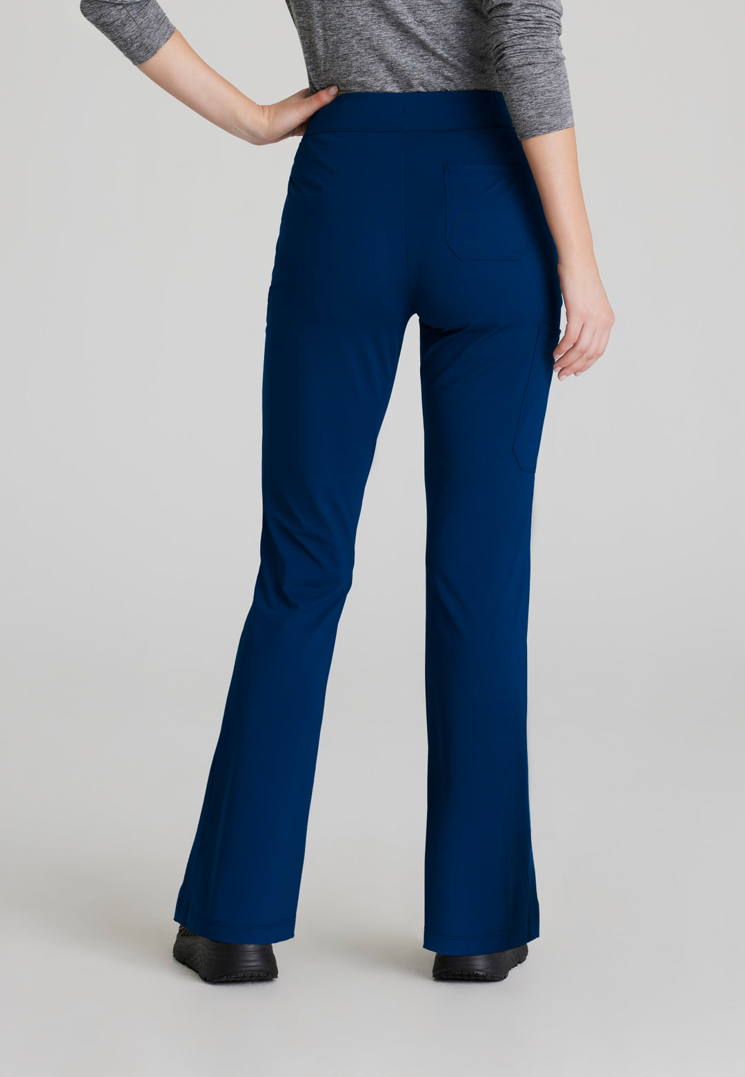 Glide Knit Flare Pant - Navy