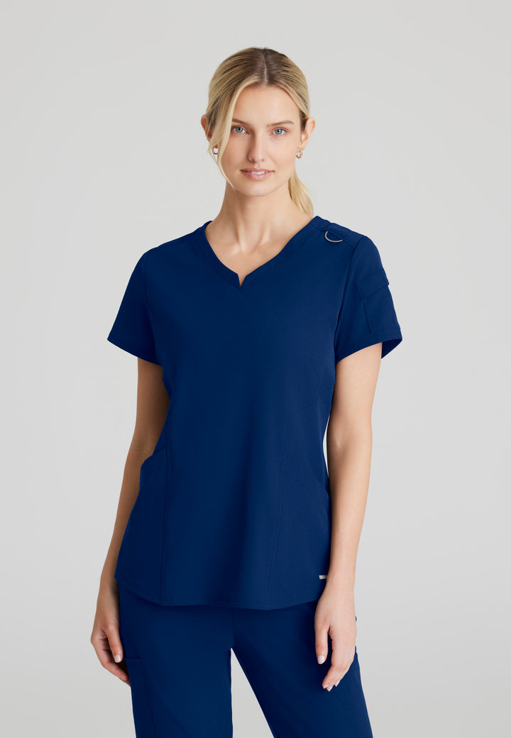 Aura Top - Navy