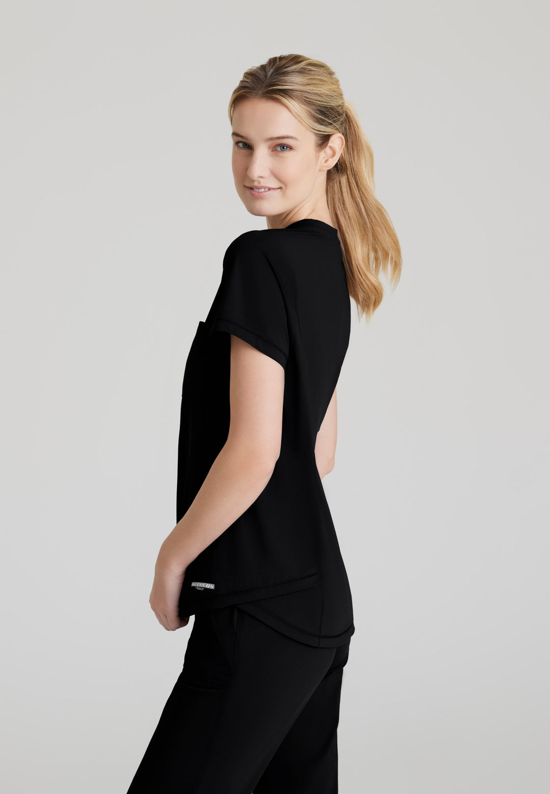 Flow Knit Top - Black