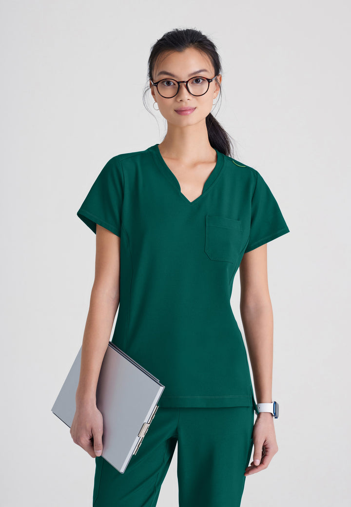 Sway Tuck-In Top - Hunter Green