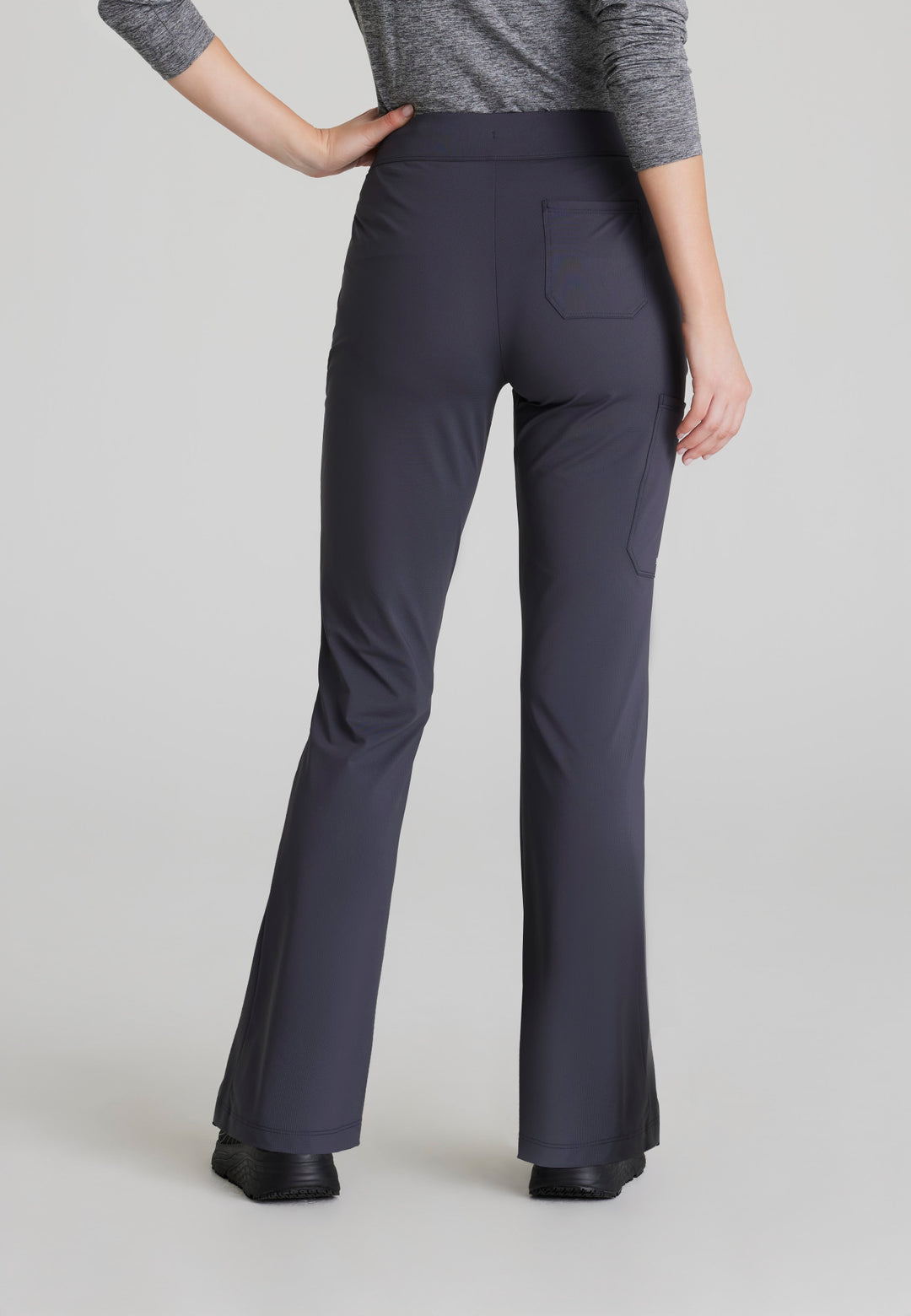 Glide Knit Flare Pant - Pewter