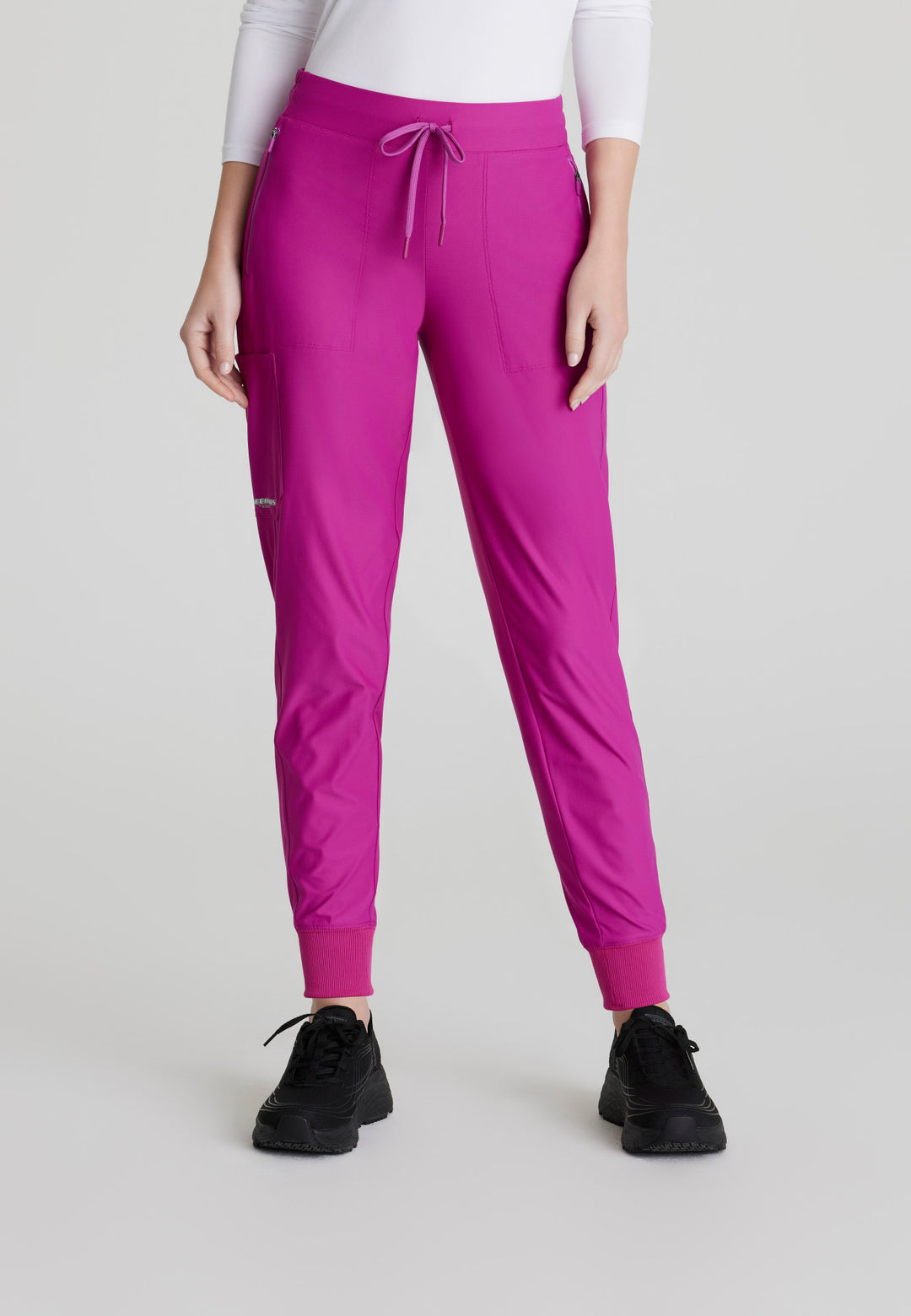 Pace Knit Jogger - Deep Magenta