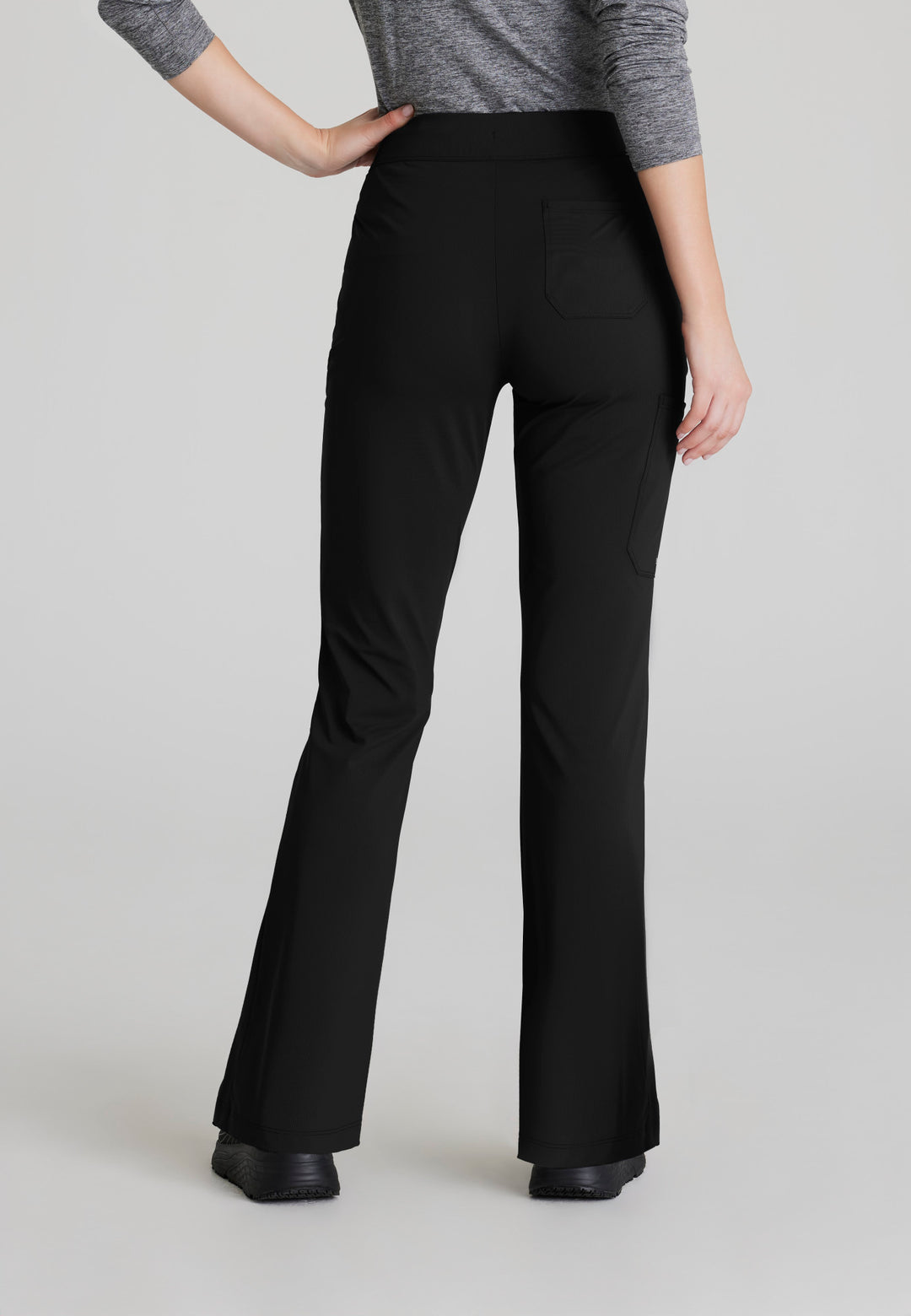 Glide Knit Flare Pant - Black