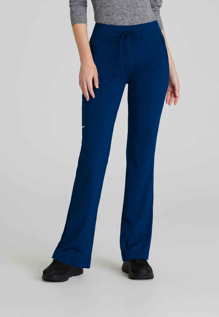 Glide Knit Flare Pant - Navy