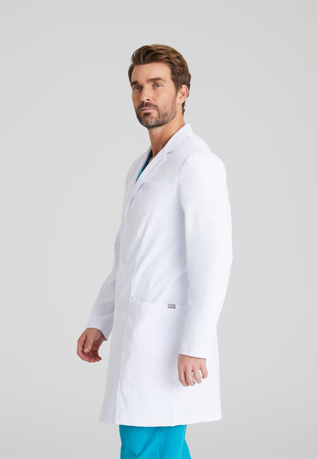 Verse Lab Coat - White - Grey's Anatomy Scrubs