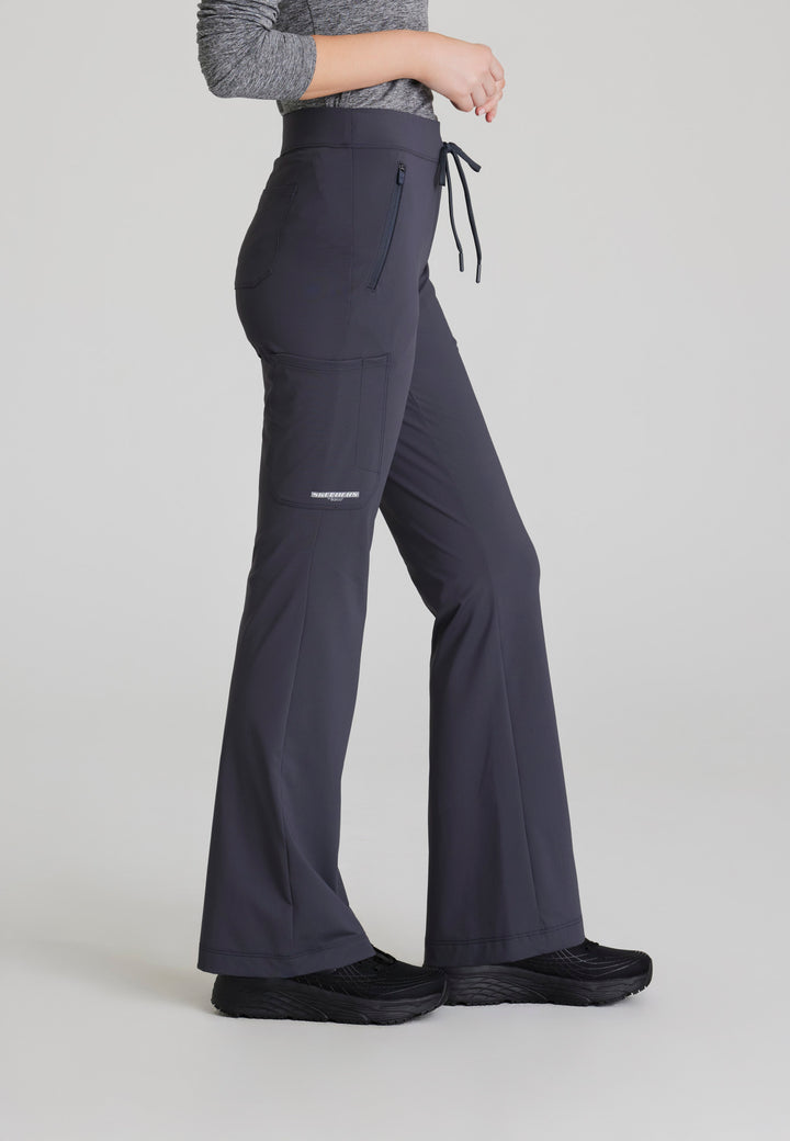 Glide Knit Flare Pant - Pewter