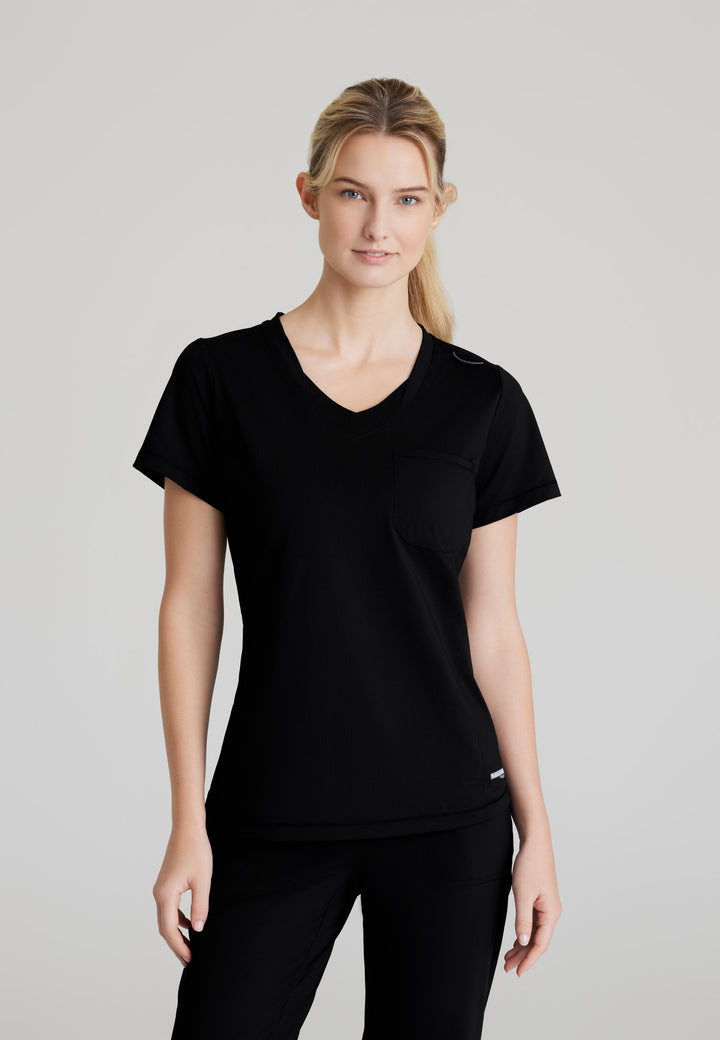 Flow Knit Top - Black