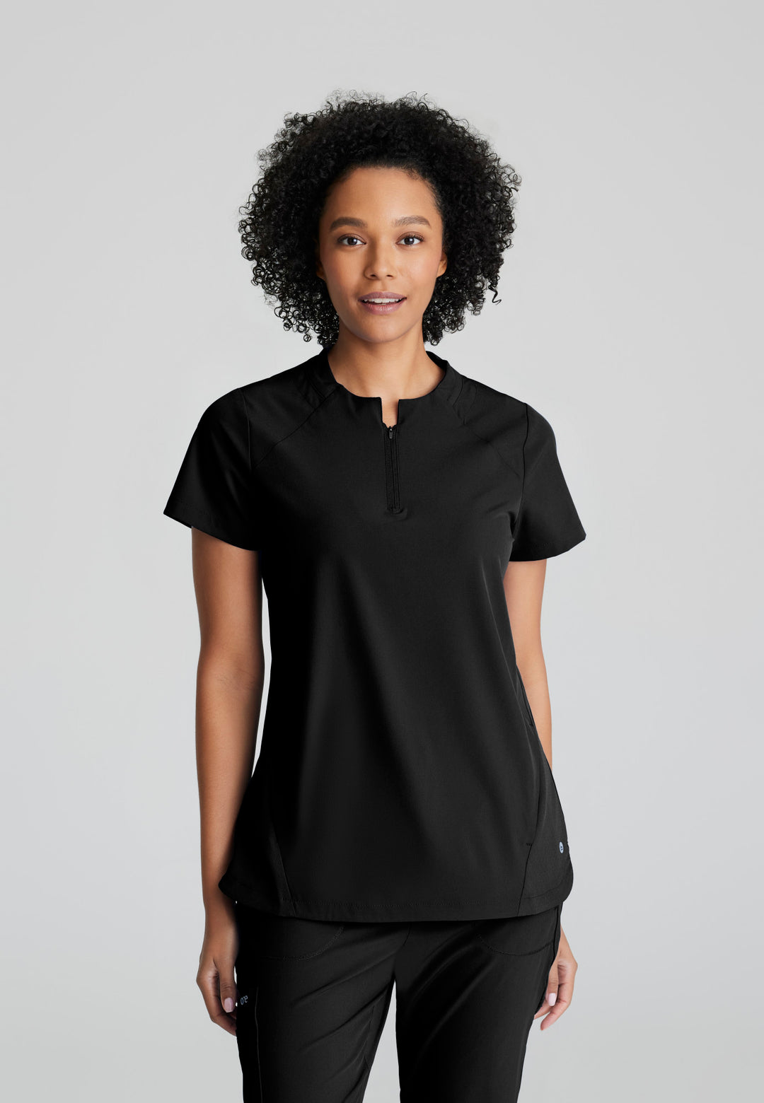 Flux Top - Black - Grey's Anatomy Scrubs