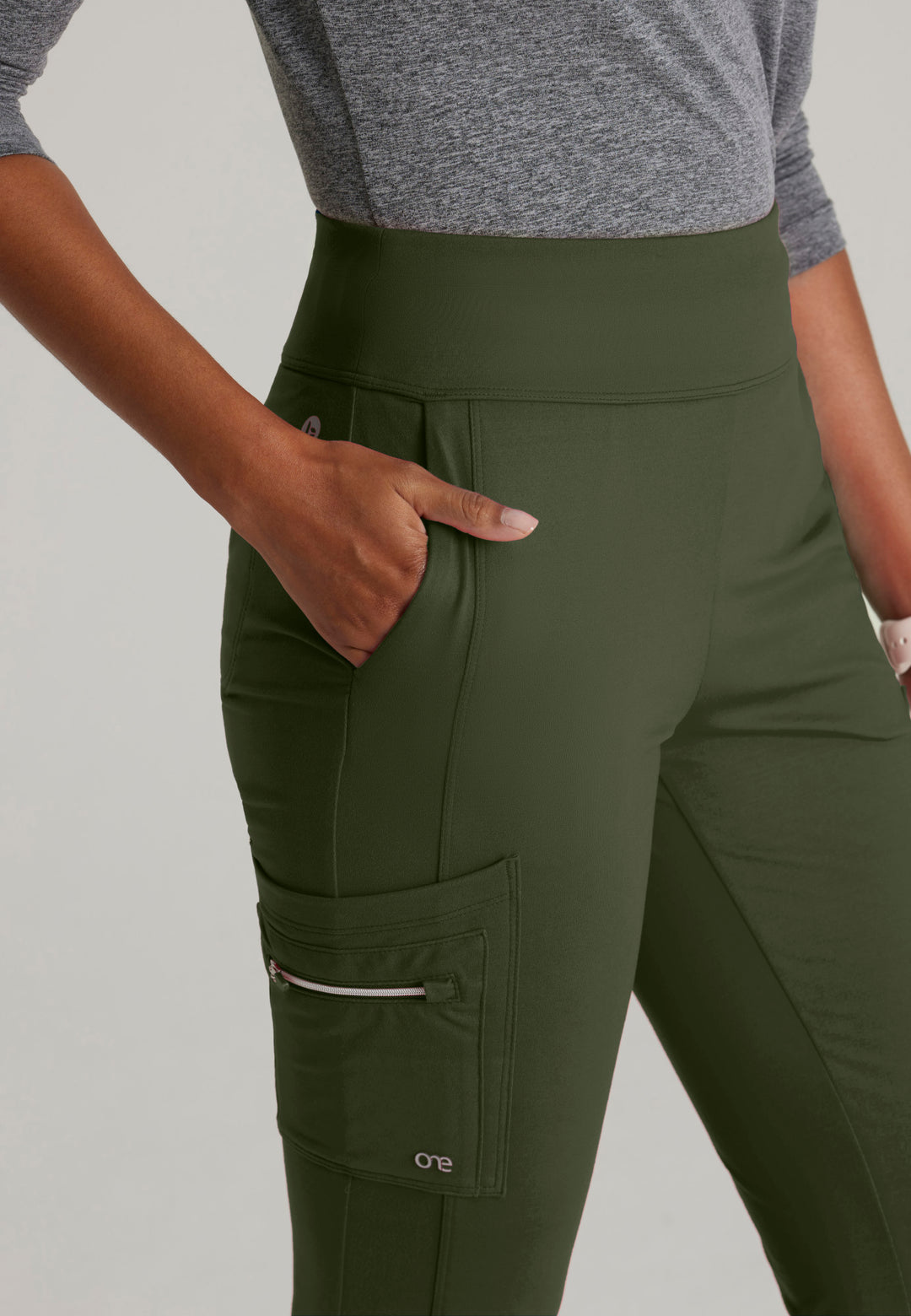 Sprint Knit Pant - Olive - Grey's Anatomy Scrubs