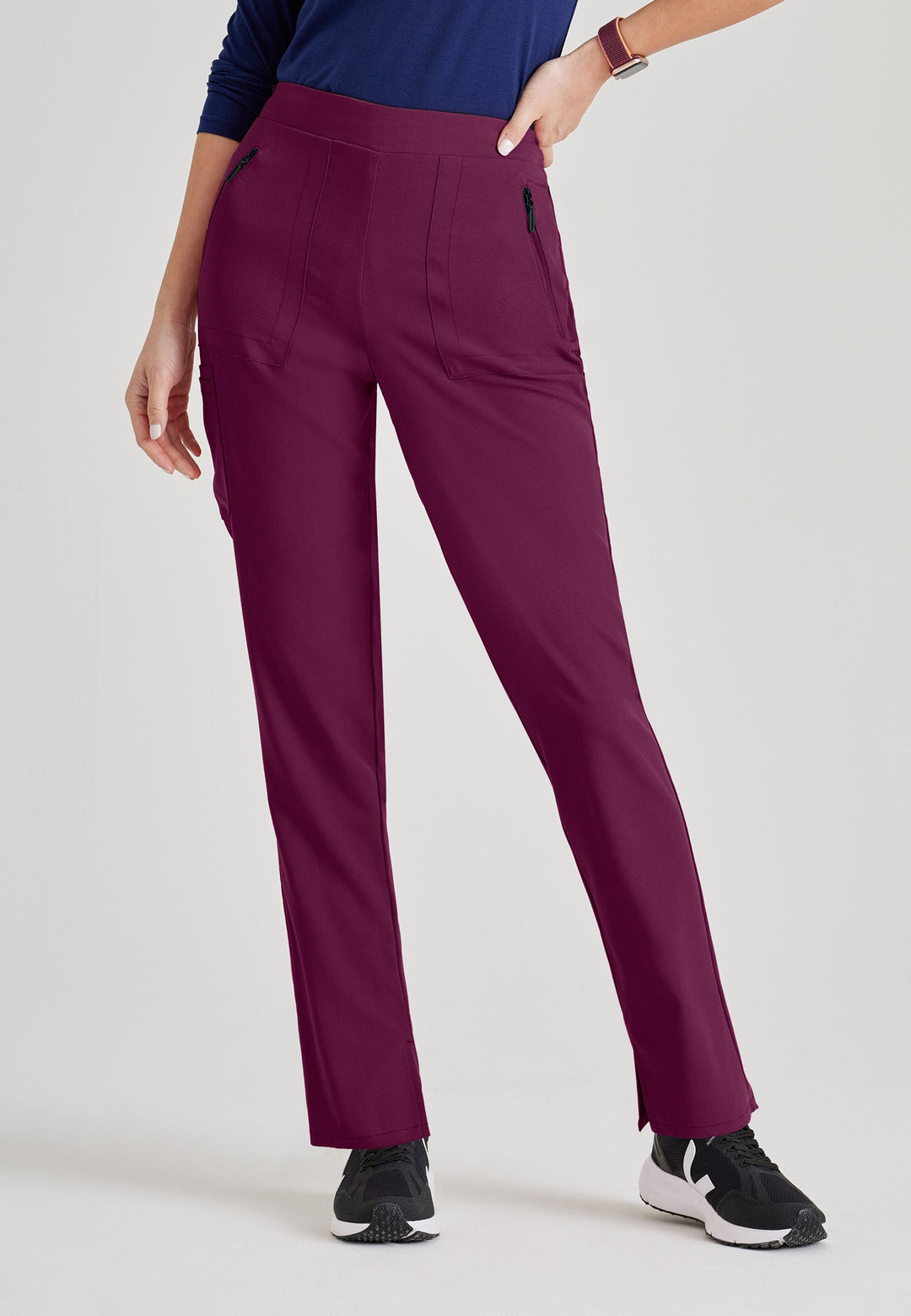 Purpose Pant - Wine - Grey's Anatomy Scrubs