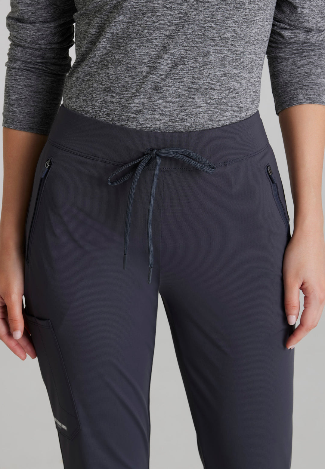 Glide Knit Flare Pant - Pewter